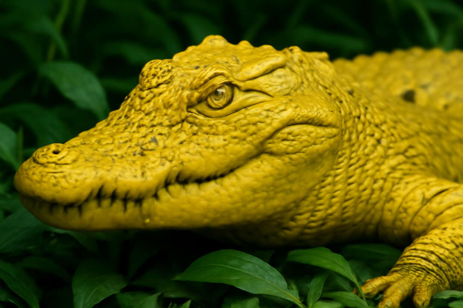 crocodile yellow