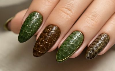 Crocodile Nails: Trendy and Fierce Nail Design Ideas for a Bold Style Statement