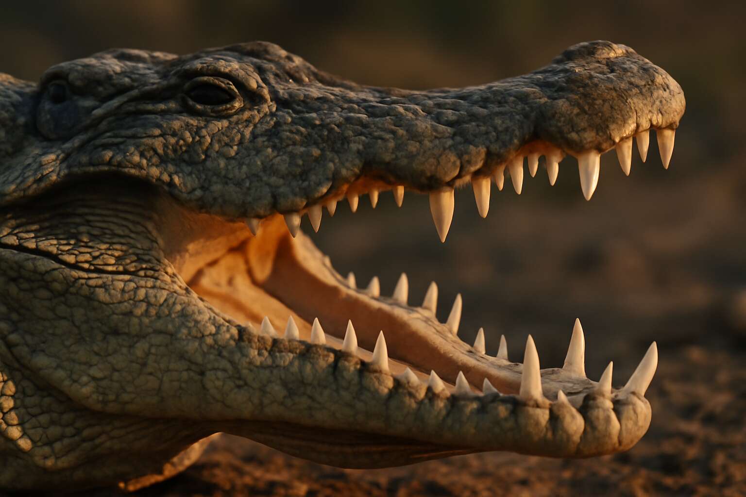 crocodile game teeth