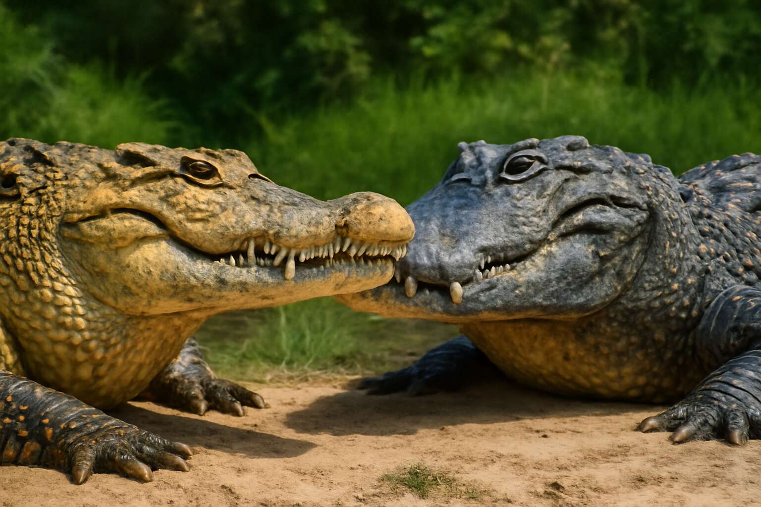 crocodile and alligator