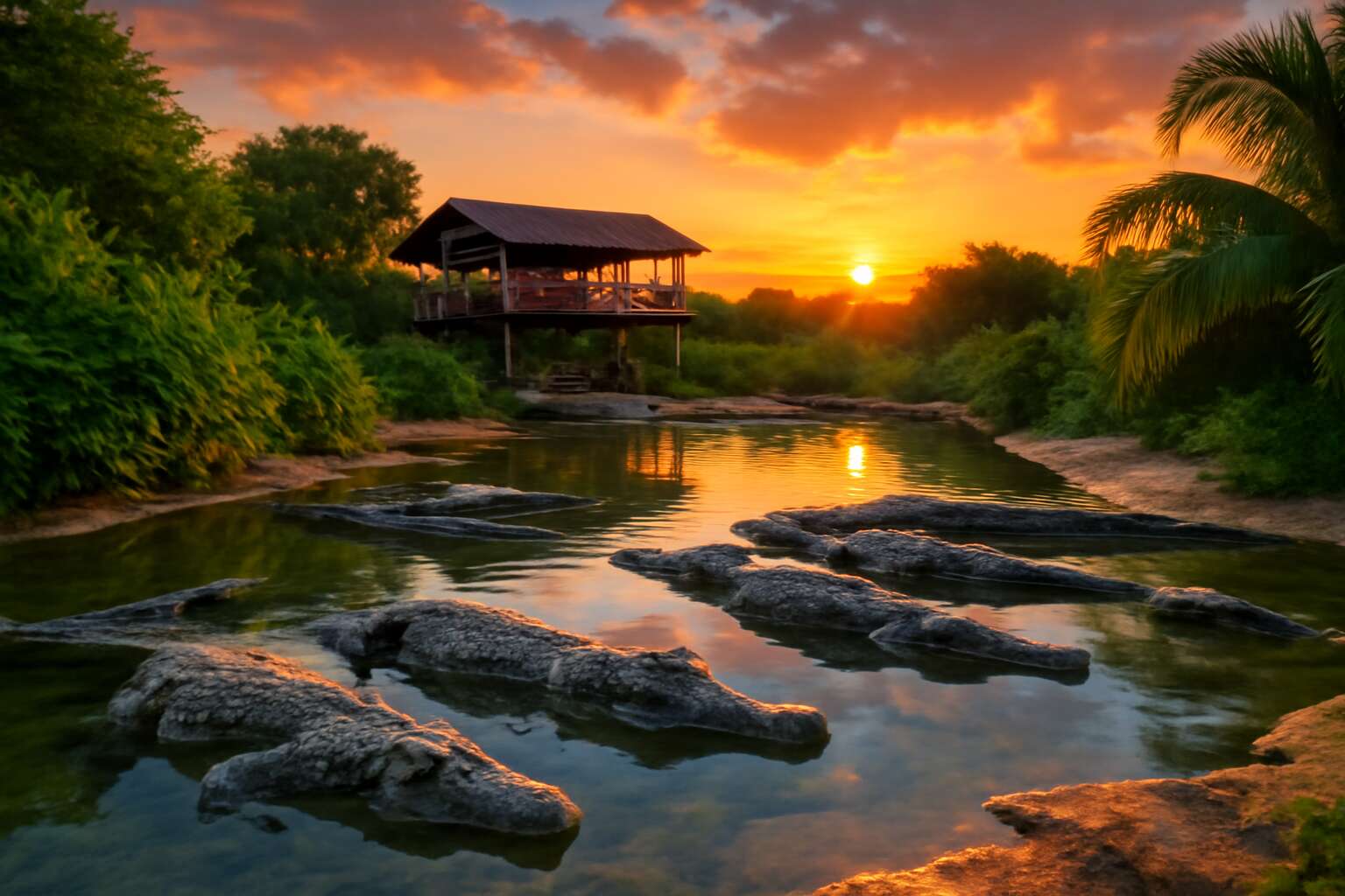 crocodile farm mpumalanga