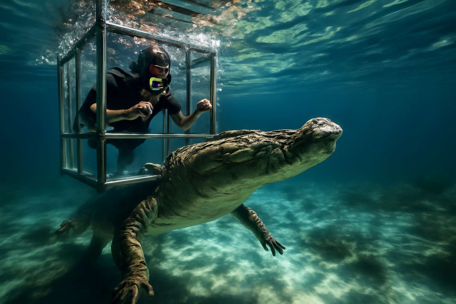 crocodile cage diving oudtshoorn
