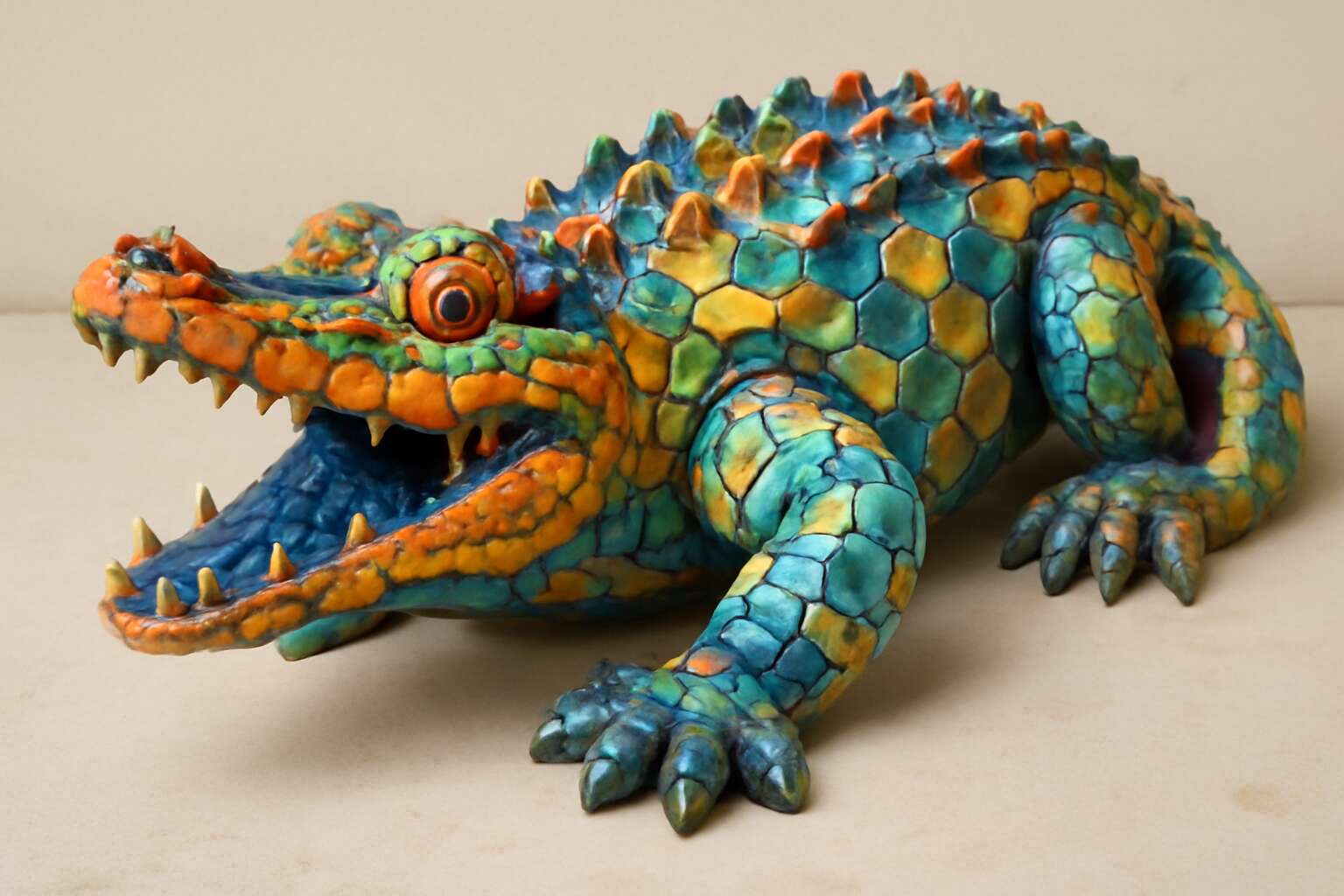 crocodile art