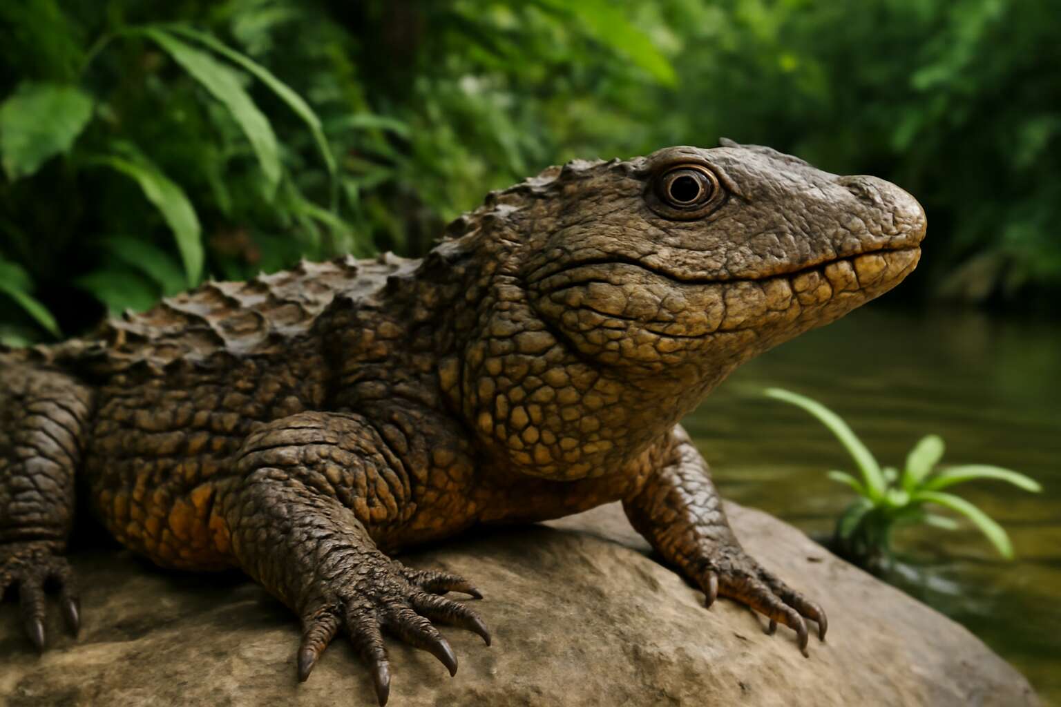 crocodile like lizard