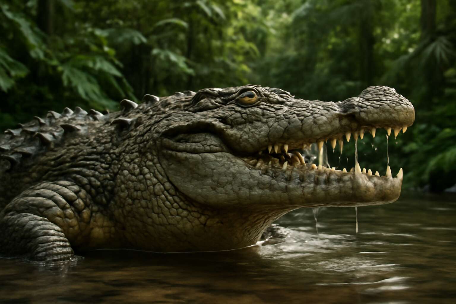 crocodile 3d