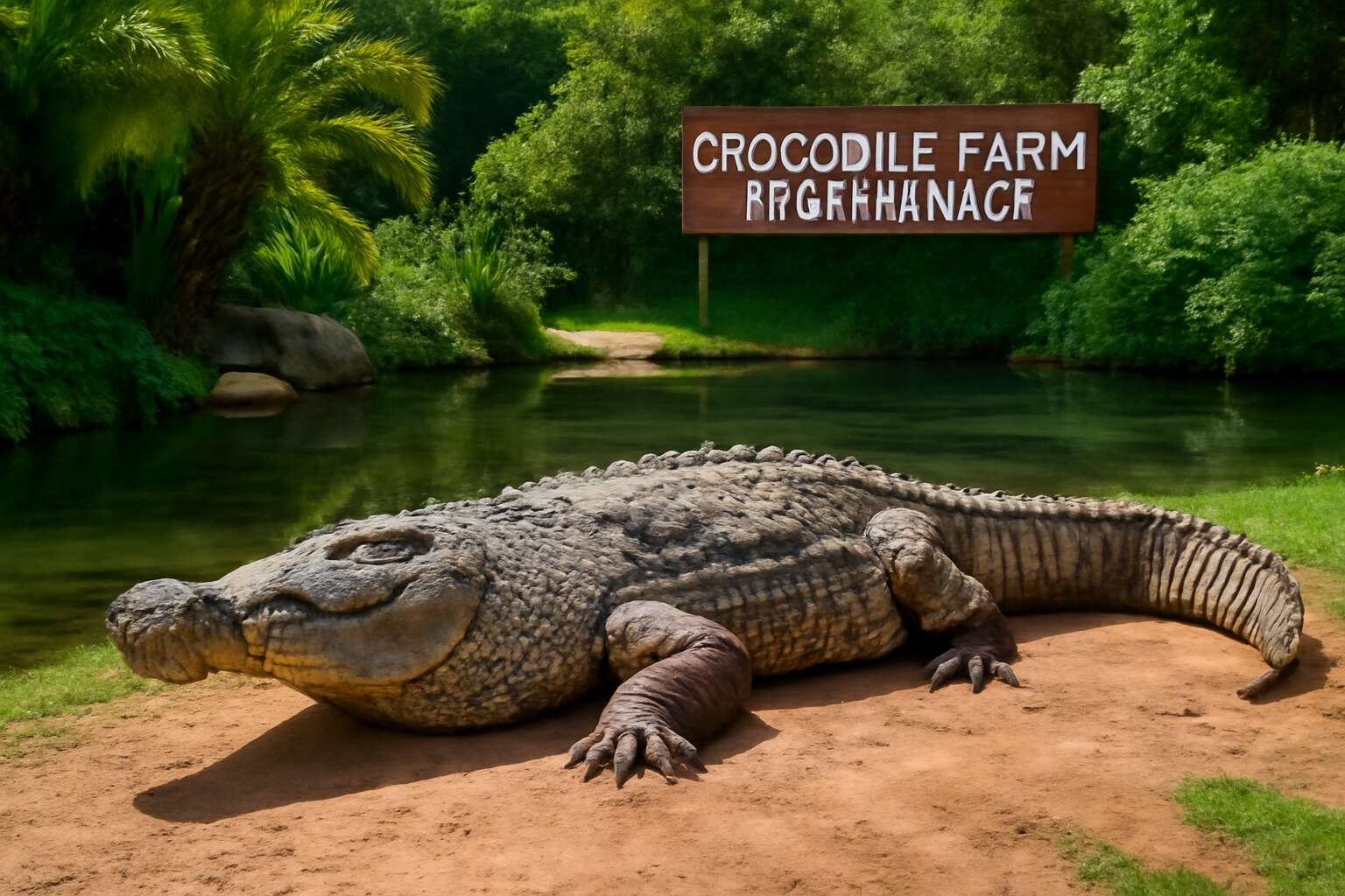 crocodile farm franschhoek