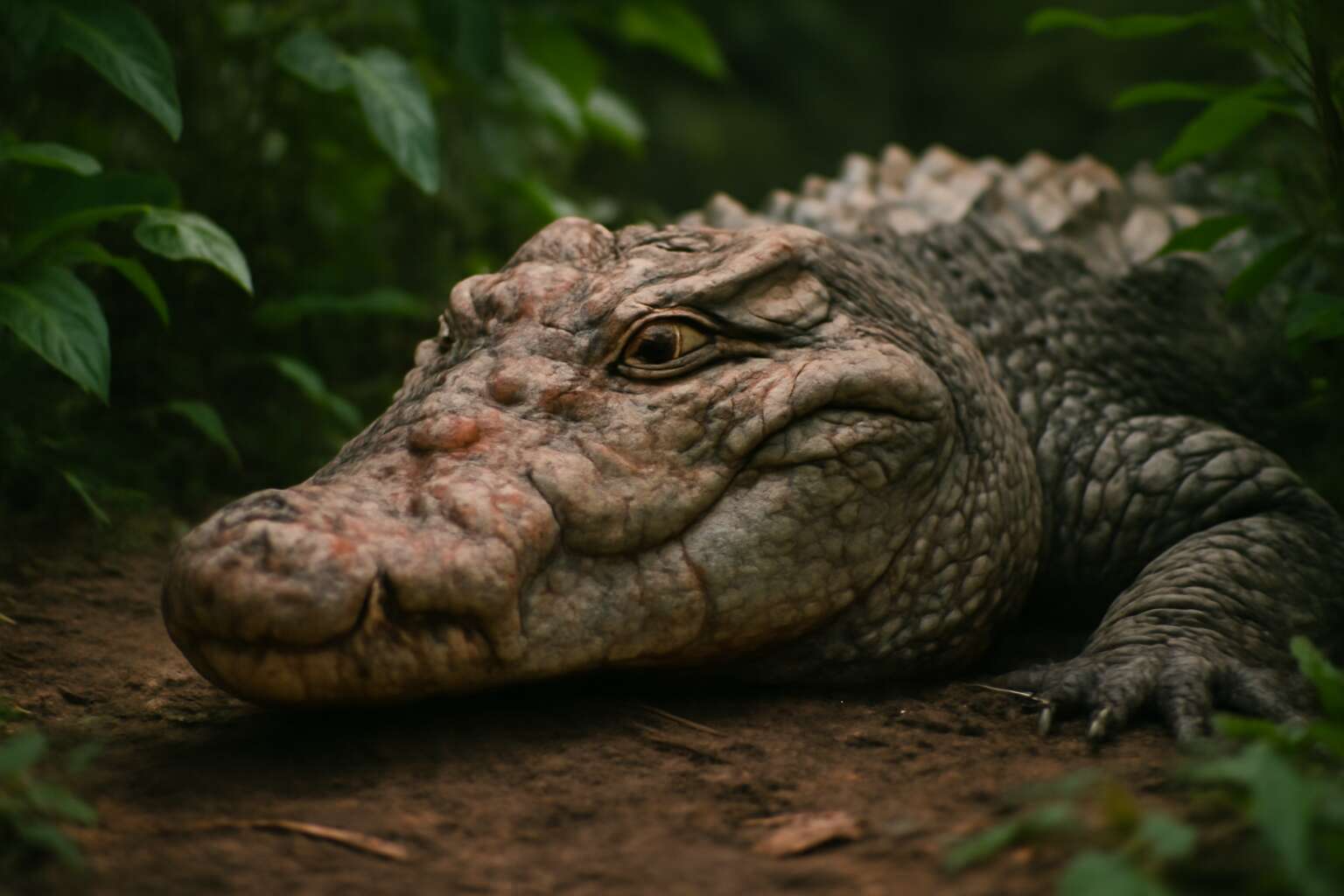 how crocodile die