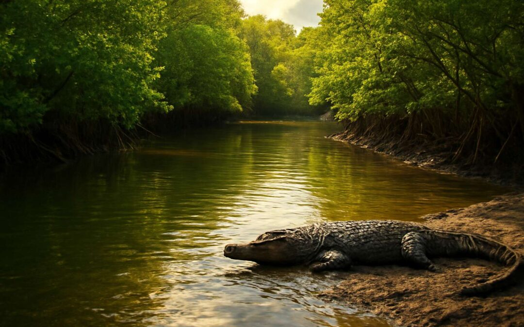 crocodile creek: Wild legends, hidden coves, and riverfront adventures