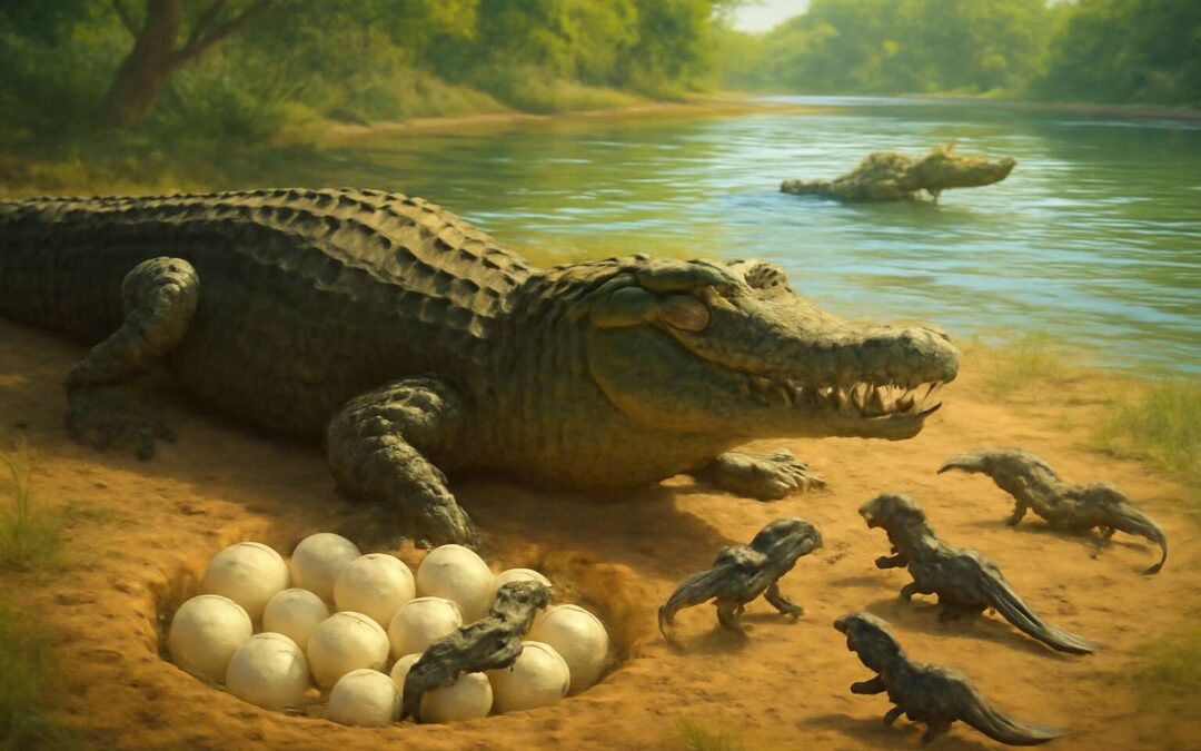 Discover the life cycle crocodile: from egg to apex predator in thrilling detail.