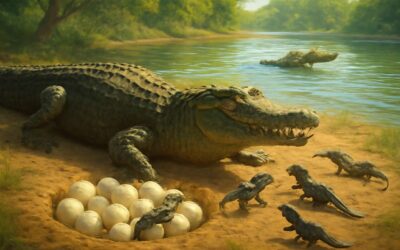 Discover the life cycle crocodile: from egg to apex predator in thrilling detail.