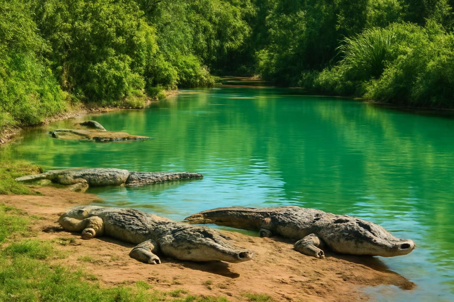 crocodile pools