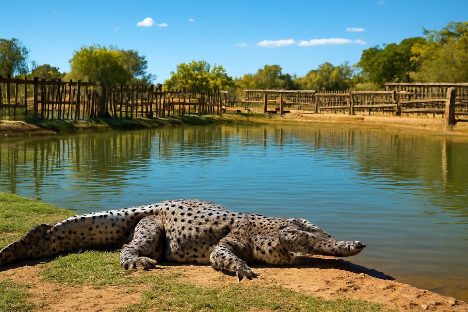 crocodile ranch oudtshoorn