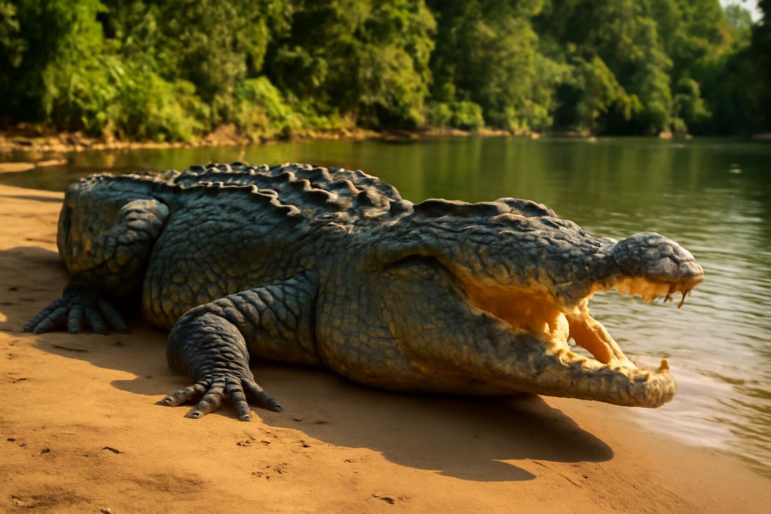 what crocodile is the biggest